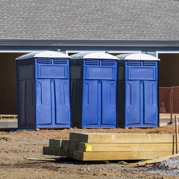 how often are the portable toilets cleaned and serviced during a rental period in Stumpy Point North Carolina